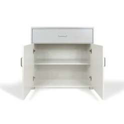 Bissolo Casa Armadietti|Armadietti<MOBILE MULTIUSO CM 80X40 H. 82,5 ROVERE SBIANCATO: vendita online MOBILE MULTIUSO CM 80X40 H. 82,5 ROVERE SBIANCATO in offerta