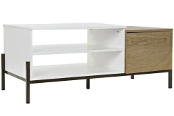 Bissolo Casa Tavolini<Mobile porta tv bianco e marrone: offerta mobile porta tv bianco e marrone