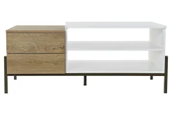 Bissolo Casa Tavolini<Mobile porta tv bianco e marrone: offerta mobile porta tv bianco e marrone