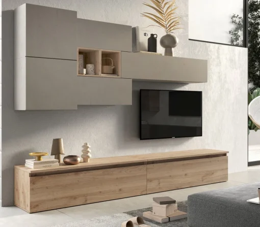 Bissolo Casa Pareti E Soggiorni Componibili<Mobile Soggiorno Argilla e Cadiz : Soggiorno Completo in Offerta