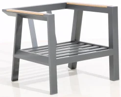 Bissolo Casa Salotti E Salottini<MOBILI DA GIARDINO IN ALLUMINIO: DIVANO POLTRONE E TAVOLINO
