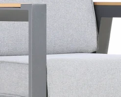 Bissolo Casa Salotti E Salottini<MOBILI DA GIARDINO IN ALLUMINIO: DIVANO POLTRONE E TAVOLINO