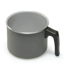 Bissolo Casa Cottura Pentolini<MONETA - BOLLILATTE IN ALLUMINIO LINEA MELODIA FINEGRES DIAM. 14CM