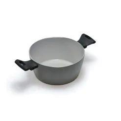Bissolo Casa Cottura Casseruole<MONETA - CASSERUOLA 2 MANICI LINEA MELODIA FINEGRES DIAM. 20CM