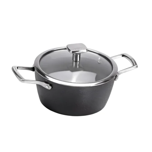 Bissolo Casa Cottura Casseruole<MONETA - CASSERUOLA 2 MANICI LINEA ARMONIA FINEGRES DIAM. 24CM
