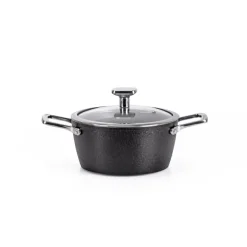 Bissolo Casa Cottura Casseruole<MONETA - CASSERUOLA 2 MANICI LINEA ARMONIA FINEGRES DIAM. 24CM