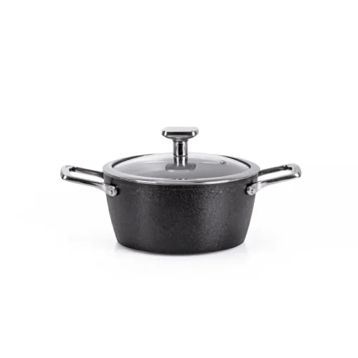 Bissolo Casa Cottura Casseruole<MONETA - CASSERUOLA 2 MANICI LINEA ARMONIA FINEGRES DIAM. 24CM