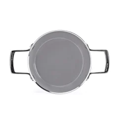 Bissolo Casa Cottura Casseruole<MONETA - CASSERUOLA 2 MANICI LINEA ARMONIA FINEGRES DIAM. 24CM