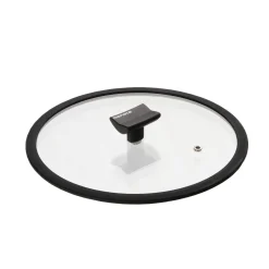 Bissolo Casa Cottura Coperchi<MONETA - COPERCHIO IN VETRO TEMPERATO E SILICONE DIAM. 16