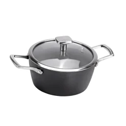 Bissolo Casa Cottura Casseruole<MONETA - TEGAME 2 MANICI LINEA ARMONIA FINEGRES DIAM. 28CM