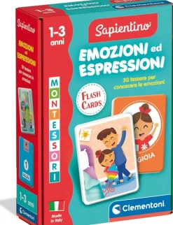 Bissolo Casa Giochi Educativi Da 1 A 3 Anni<MONTESSORI FLASHCARDS BABY EMOZIONI ED ESPRESSIONI: vendita online MONTESSORI FLASHCARDS BABY EMOZIONI ED ESPRESSIONI in offerta