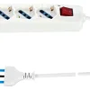 Bissolo Casa Accessori Illuminazione<MULTIPRESA 4 UNIVERS.+ INTERR.+CAVO 1,5 MT.LINEA ECO-CONTR. RAEE COMPRE: vendita online MULTIPRESA 4 UNIVERS.+ INTERR.+CAVO 1,5 MT.LINEA ECO-CONTR. RAEE COMPRE in offerta
