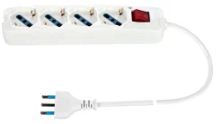Bissolo Casa Accessori Illuminazione<MULTIPRESA 4 UNIVERS.+ INTERR.+CAVO 1,5 MT.LINEA ECO-CONTR. RAEE COMPRE: vendita online MULTIPRESA 4 UNIVERS.+ INTERR.+CAVO 1,5 MT.LINEA ECO-CONTR. RAEE COMPRE in offerta