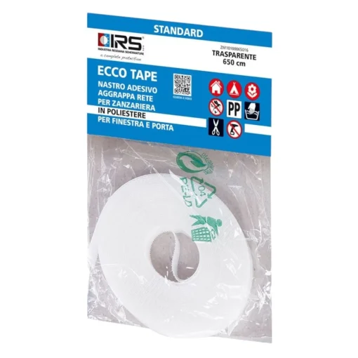 Bissolo Casa Zanzariere<NASTRO ADESIVO PER ZANZARIERA LINEA STANDARD ECCO TAPE 650CM: vendita online NASTRO ADESIVO PER ZANZARIERA LINEA STANDARD ECCO TAPE 650CM in offerta