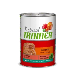 Bissolo Casa Cibi Cane<NATURAL TRAINER ADULTO MEDIUM & MAXI POLLO KG 0.4 UMIDO: vendita online NATURAL TRAINER ADULTO MEDIUM & MAXI POLLO KG 0.4 UMIDO in offerta