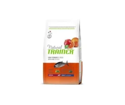 Bissolo Casa Cibi Cane<NATURAL TRAINER ADULTO MEDIUM TONNO 12KG: vendita online NATURAL TRAINER ADULTO MEDIUM TONNO 12KG in offerta