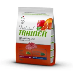 Bissolo Casa Cibi Cane<NATURAL TRAINER DOG ADULTO MEDIUM POLLO KG 3: vendita online NATURAL TRAINER DOG ADULTO MEDIUM POLLO KG 3 in offerta