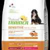 Bissolo Casa Cibi Cane<NATURAL TRAINER PUPPY & JUNIOR MEDIUM & MAXI SALMONE KG 3: vendita online NATURAL TRAINER PUPPY & JUNIOR MEDIUM & MAXI SALMONE KG 3 in offerta