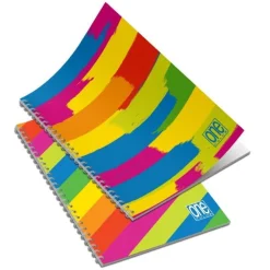 Bissolo Casa Quaderni E Blocchi Quaderni Ad Anelli<ONE COLOR - QUADERNO AD ANELLI MAXI FANTAFLUO 60 FOGLI A4+ QUADRETTI ASS.: vendita online ONE COLOR - QUADERNO AD ANELLI MAXI FANTAFLUO 60 FOGLI A4+ QUADRETTI ASS. in offerta