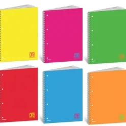 Bissolo Casa Quaderni E Blocchi Quaderni Ad Anelli<ONE COLOR - QUADERNO AD ANELLI FLUO 60 FOGLI A4+ RIGHE ASS.: vendita online ONE COLOR - QUADERNO AD ANELLI FLUO 60 FOGLI A4+ RIGHE ASS. in offerta