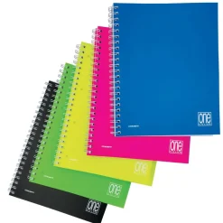 Bissolo Casa Quaderni E Blocchi Quaderni Ad Anelli<ONE COLOR - QUADERNO AD ANELLI CON DIVISORI 120 FOGLI A4+ RIGHE ASSORTITO: vendita online ONE COLOR - QUADERNO AD ANELLI CON DIVISORI 120 FOGLI A4+ RIGHE ASSORTITO in offerta