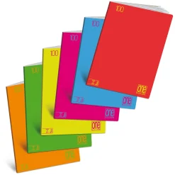Bissolo Casa Quaderni E Blocchi Quaderni<ONE COLOR - QUADERNO MAXI FLUO 24+1 FOGLI A4 QUADRETTI GRANDI ASS.: vendita online ONE COLOR - QUADERNO MAXI FLUO 24+1 FOGLI A4 QUADRETTI GRANDI ASS. in offerta