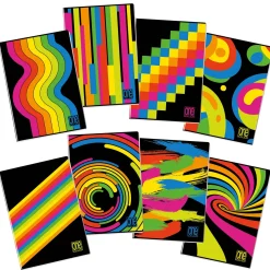 Bissolo Casa Quaderni E Blocchi Quaderni<ONE COLOR - QUADERNO MAXI BLACK AND FLUO 20+1 FOGLI A4 RIGHE ASS.: vendita online ONE COLOR - QUADERNO MAXI BLACK AND FLUO 20+1 FOGLI A4 RIGHE ASS. in offerta