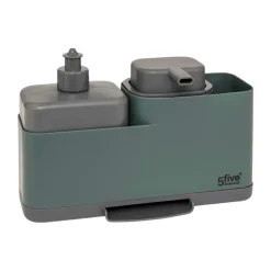 Bissolo Casa Accessori Vari Utensili Da Cucina<ORGANIZZATORE PER LAVELLO LINEA NEO CON DISPENSER VERDE