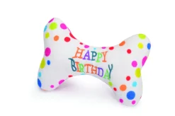 Bissolo Casa Giochi<OSSO HAPPY BIRTHDAY IN POLIESTERE CON SQUEAKER 18CM: vendita online OSSO HAPPY BIRTHDAY IN POLIESTERE CON SQUEAKER 18CM in offerta