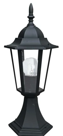 Bissolo Casa Lampade Da Esterno<PALETTO MILANO NE.ALLUMINIO P.FUSO 60W : vendita online PALETTO MILANO NE.ALLUMINIO P.FUSO 60W in offerta