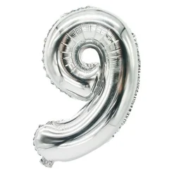 Bissolo Casa Party Festoni E Palloncini<PALLONCINO LAMINATO 35X20CM ARGENTO 9: vendita online PALLONCINO LAMINATO 35X20CM ARGENTO 9 in offerta