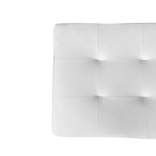 Bissolo Casa Pouf E Contenitori<PANCA CONTENITORE CM 82X43 H. 46 IN ECOPELLE BIANCA: vendita online PANCA CONTENITORE CM 82X43 H. 46 IN ECOPELLE BIANCA in offerta