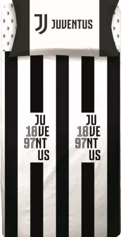 Bissolo Casa Copripiumini<PARURE COPRIPIUMINO JUVENTUS 1PIAZZA 155X200CM
