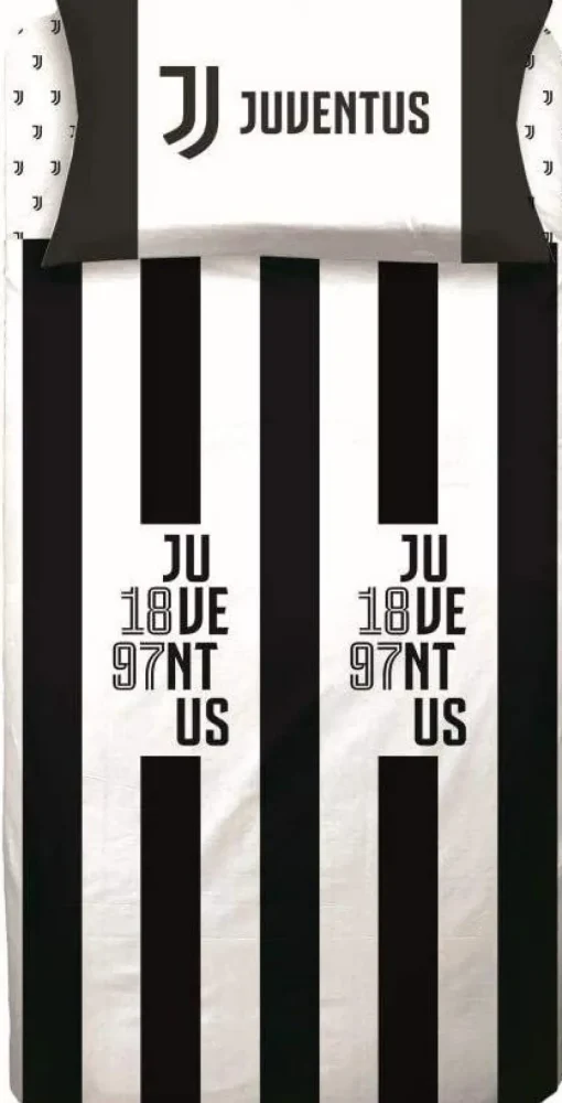 Bissolo Casa Copripiumini<PARURE COPRIPIUMINO JUVENTUS 1PIAZZA 155X200CM