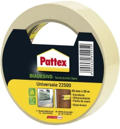 Bissolo Casa Siliconi, Colle E Schiume<PATTEX 22500 BIADESIVO UNIVERSALE 25MMX25MT: vendita online PATTEX 22500 BIADESIVO UNIVERSALE 25MMX25MT in offerta