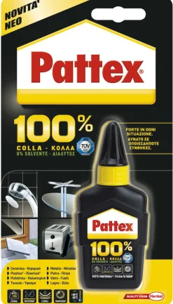 Bissolo Casa Siliconi, Colle E Schiume<PATTEX 100% COLLA 50gr: vendita online PATTEX 100% COLLA 50gr in offerta