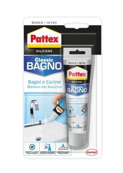 Bissolo Casa Siliconi, Colle E Schiume<PATTEX SILICONE BAGNI E CUCINE BIANCO 50ml: vendita online PATTEX SILICONE BAGNI E CUCINE BIANCO 50ml in offerta