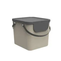 Bissolo Casa Portarifiuti Pattumiere<PATTUMIERA ALBULA CAPPUCCINO 40X35.8X34CM 40LT: vendita online PATTUMIERA ALBULA CAPPUCCINO 40X35.8X34CM 40LT in offerta