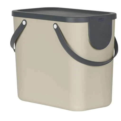 Bissolo Casa Portarifiuti Pattumiere<PATTUMIERA ALBULA CAPPUCCINO 40X23.5X34CM 25LT: vendita online PATTUMIERA ALBULA CAPPUCCINO 40X23.5X34CM 25LT in offerta