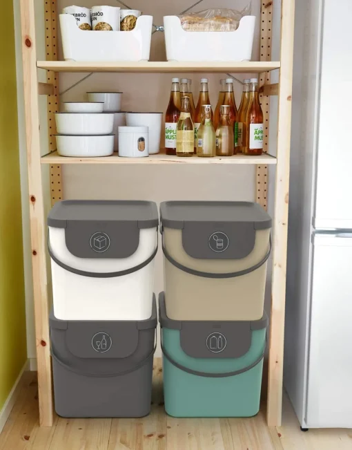 Bissolo Casa Portarifiuti Pattumiere<PATTUMIERA ALBULA CAPPUCCINO 40X23.5X34CM 25LT: vendita online PATTUMIERA ALBULA CAPPUCCINO 40X23.5X34CM 25LT in offerta