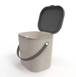 Bissolo Casa Portarifiuti Pattumiere<PATTUMIERA ALBULA CAPPUCCINO 23.5X20X20.8CM 6LT : vendita online PATTUMIERA ALBULA CAPPUCCINO 23.5X20X20.8CM 6LT in offerta