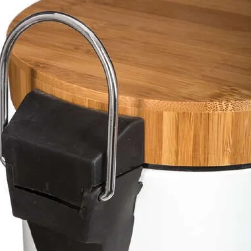 Bissolo Casa Pattumiere Bagno<PATTUMIERA BAGNO 3L BIANCA E NATURALE
