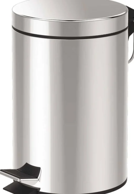 Bissolo Casa Pattumiere Bagno<PATTUMIERA BAGNO 12LT CROMO