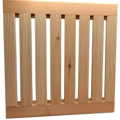 Bissolo Casa Tessile Bagno Tende Doccia E Accessori<PEDANA DOCCIA CM 57X57 IN PINO CEMBRO NATURALE