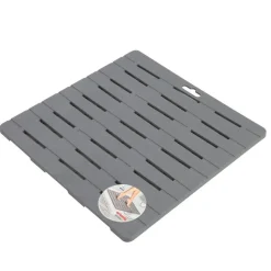 Bissolo Casa Tessile Bagno Tende Doccia E Accessori<PEDANA DOCCIA WINNY CM 55X55 IN POLIPROPILENE GRIGIA