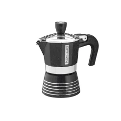 Bissolo Casa Caffettiere, Theiere<PEDRINI - CAFFETTIERA 1 TAZZA LINEA INFINITY ROCK ANTRACITE