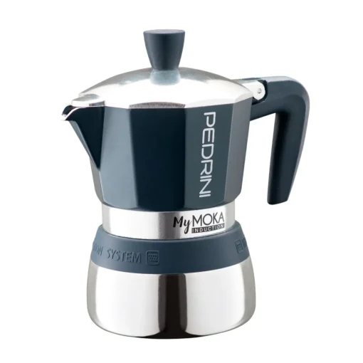 Bissolo Casa Caffettiere, Theiere<PEDRINI - CAFFETTIERA 3 TAZZE LINEA MYMOKA INDUCTION