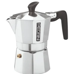 Bissolo Casa Caffettiere, Theiere<PEDRINI - CAFFETTIERA 1 TAZZA LINEA AROMA CHIC CROMATO