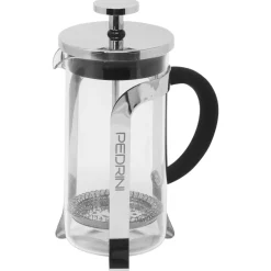 Bissolo Casa Caffettiere, Theiere<PEDRINI - INFUSIERA IN ACCIAIO INOX E VETRO BOROSILICATO 350ML