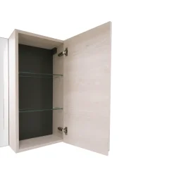 Bissolo Casa Colonne Multiuso<PENSILE MOD. B-GO CM 35X20,8 H. 75 COLORE SETA
